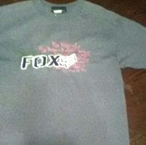 Mens fox short sleeve shirt